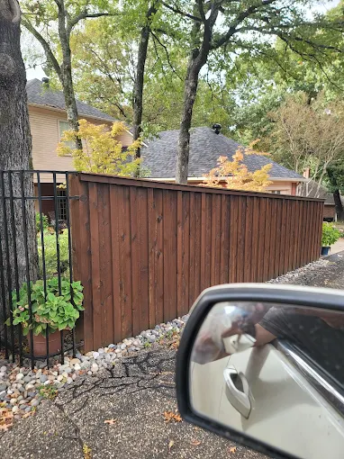 fence install project by JC Fence Company